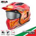 Gille Helmet YM-926 SQUADRON HANYA Motorcycle Helmets Modular Full Face Convertible Half Face. 
