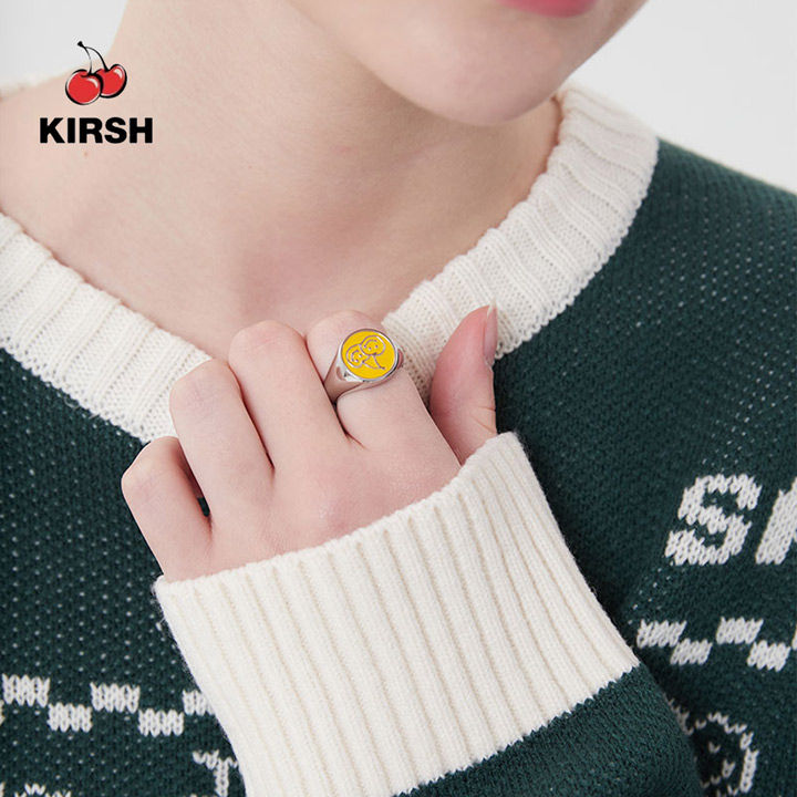 [ KIRSH ]★DOODLE CHERRY RING KIRSH] DOODLE CHERRY RING | 22AW | | Lazada Singapore