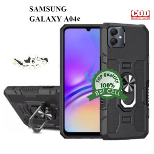 SAMSUNG GALAXY A04e CASE ROBOT HIT EYE RING STANDING CESING BELAKANG-CASE PENUTUP HEADPHONE