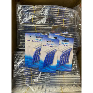 Bàn chải kẽ nha khoa gói 5 cái size nhỏ Dandis dễ sử dụng.