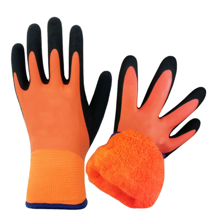 Work Gloves with Insulated Warm Liner for Snow Shoveling