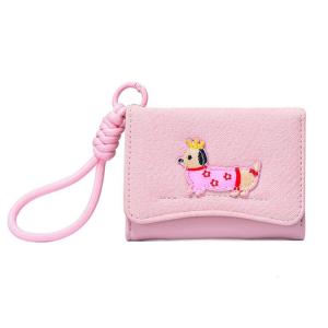 Cartoon Sausage Dog Wallets Bags Holder PU Leather Purse Korean Styles Change Purse Small Wallets