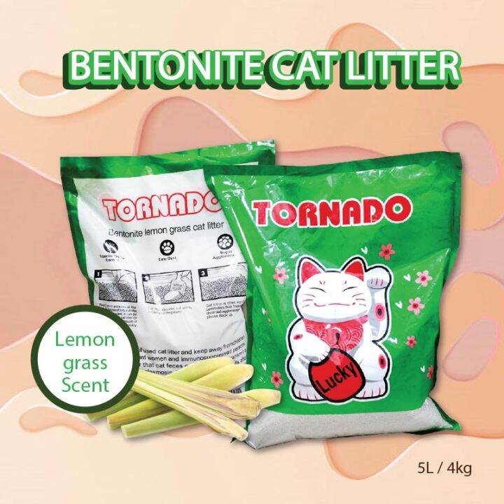 Lemongrass cat outlet litter