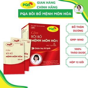 Cốm Bồi Bổ Mệnh Môn Hỏa PQA Cải Thiện Thận Dương Mạnh Gân Cốt Và Tăng Cường Sức Khỏe Hộp 12 Gói