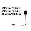 Micro Hội Nghị mic cổ ngỗng linh hoạt Ø 9.7x6.7mm đầu mic 20Hz-16kHz tần số cho các cuộc họp điện thoại máy tính. 