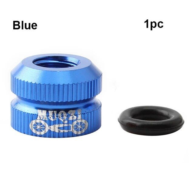 Bike Vacuum Tire Law Mouth Nut Bicycle Valve Cover Lock Nut Replacement