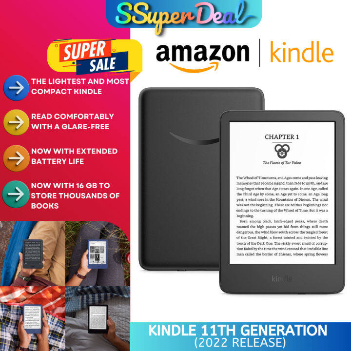 Amazon All-new Kindle (2022 Release) – The Lightest And Most Compact ...