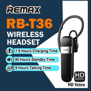 Remax HD Voice T9 Bluetooth Earphone Headset Remax RB-T9 / Remax RB-T36 / D9