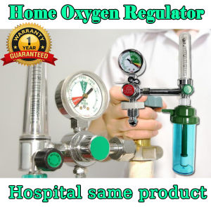 Medical Oxygen Regulator with oxygen tube Pressure Reducing Valve / Nasal Cannula and Wrench
