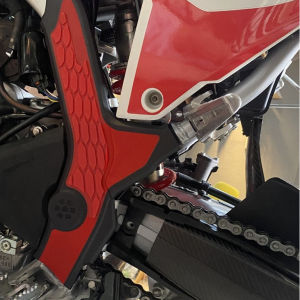 Astront Honda CRF300L Rally Frame Protection Plate CNC Guard Cover Motorcycle Dirt Bike Accessories