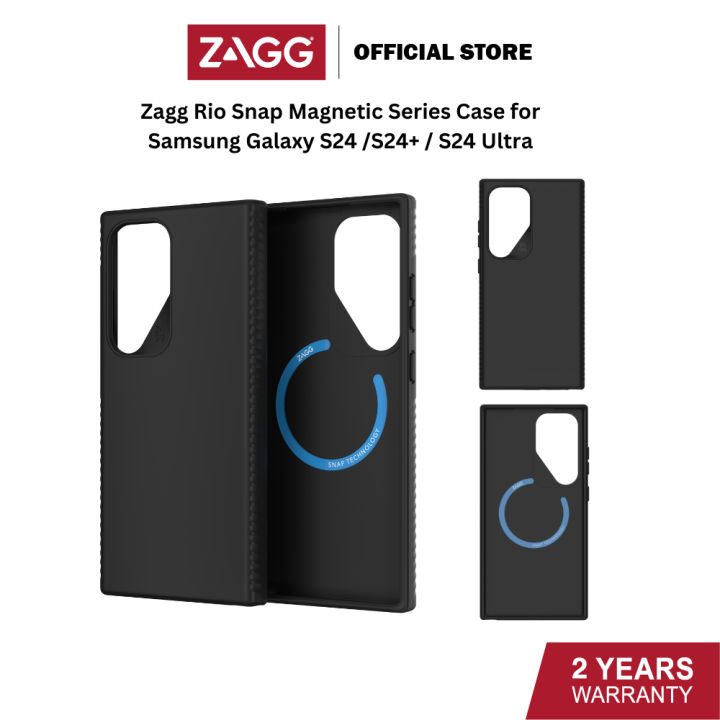 Zagg Rio Snap Series Case for Samsung Galaxy S24 /S24+ / S24 Ultra 2 Years Local