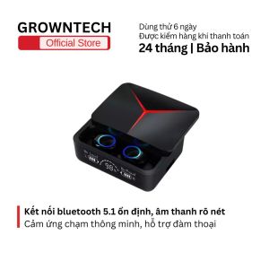 Tai nghe không dây M90 Pro bluetooth 5.3 âm bass cực to chống ồn chống nước kết nối ổn định
