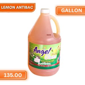 ANGEL CLEAN DISHWASHING LIQUID WITH ANTIBAC 2IN1 GALLON LEMON (ANTIBAC)