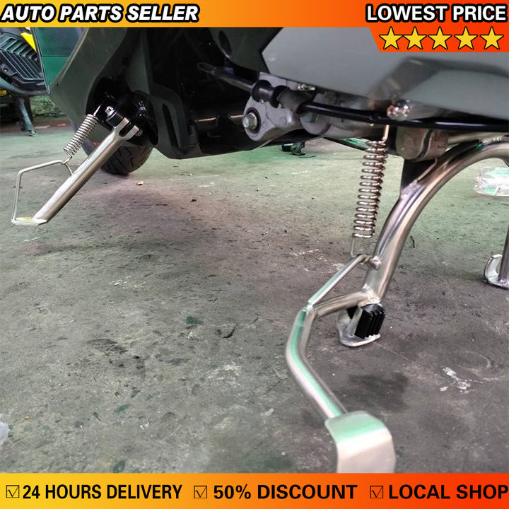 INOX CENTER STAND AND SIDE STAND FOR HONDA CLICK 125/150/AIRBLADE150 ...
