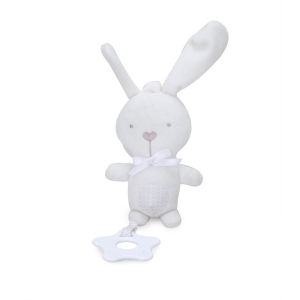 Baby Toys Baby Rabbit Doll Plush Soft Toy With Beep Sound for Newborn Gift Rattle Bayi Mainan Gantung