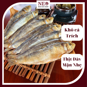 1 Kg Khô Cá Trích Nguyên Con Thượng Hạng Thịt Dày NEO Hải Sản Khô