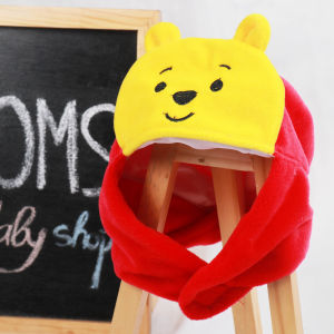 [OMS Babyshop] Topi Boneka Karakter Anak Lucu / Topi Kupluk Bayi Bahan Fleece /  Topi Bayi Anak Motif Lucu