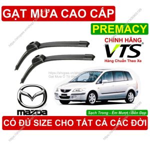 Gạt Mưa VTS Kính Lái Mazda Premacy Cặp Gạt M.ưa Kính Lái Mazda Premacy C.ó Đủ Size Cho Các Đời Xe Mazda Premacy