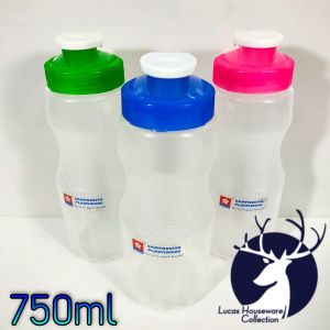 SAMPAGUITA FRIDGE BOTTLE DRINKING WATER BOTTLE 650ML/750ML/800ML/900ML WATER JUG WATER CONTAINER EAST TO CARRY SPORT BOTTLE