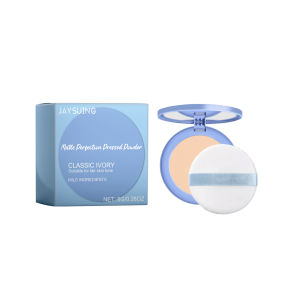 Jaysuing Oil Control Setting Powder Lightweight Matte Finish Long-Lasting Face Powder 8G