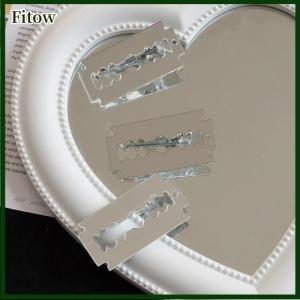 Fitow Funny Creative Acrylic Simulated Blade Hairpins For Girls Lovely Headwear Fashion Light Luxury Hairpin Adorable Hair Clips