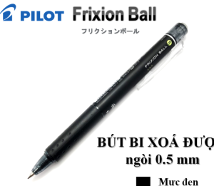 Bút bi xóa được PILOT FRIXION BALL cỡ ngòi 0.7mm + nhiều màu sắc