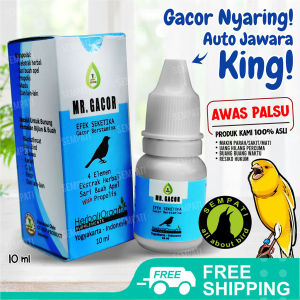 SEMPATI Mr. Gacor Biru GOC Vitamin Penggacor Stamina Untuk Burung Pemakan Bijian GACORBR