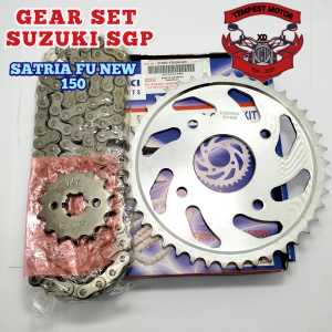 GEAR GER RANTAI SUZUKI SATRIA FU 150 NEW RANTAI GIR SET ORI SATRIA FU NEW 150 GER SET RANTAI SATRIA