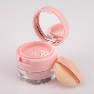 Cosmetic Container Powder Case Portable Travel Size Loose Powder Compact Container