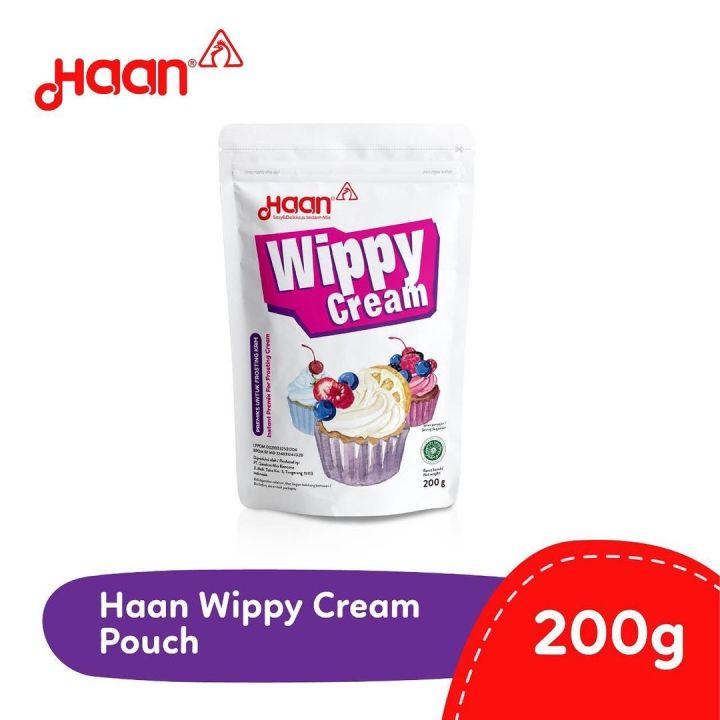 Haan Wippy Cream Haan Whipping Cream 200 gram Lazada Indonesia