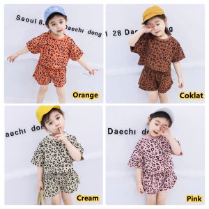 Setelan Anak Perempuan Impor Ala Korea Size S - XXL / 1 - 6 thn