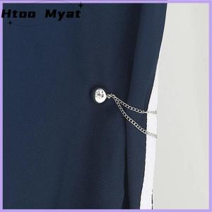 tantuoye คลิปหนีบขากางเกงแบบแม่เหล็กปรับได้สำหรับกางเกงยีนส์มีกระดุมทรงหลวมสำหรับขายาว