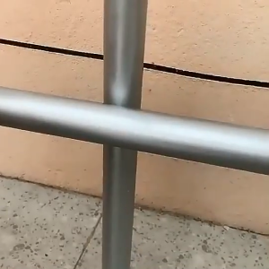 10pcs kim loại thép ống Clip Doule Bolt vít đi qua ống khóa đầu nối ống kẹp dễ dàng để cài đặt