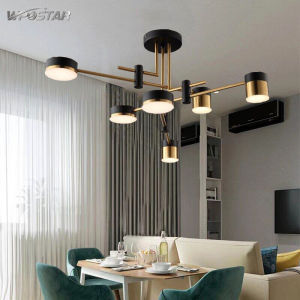 Modern minimalist Chandelier Nordic Living Room Bedroom Ceiling Light Creative Home Lighting Fixture