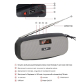 LP-V57 Radio Wireless Bluetooth USB TF card FM Radio Speakers Hands free Mini Speakers Removeable Li battery Speakers. 