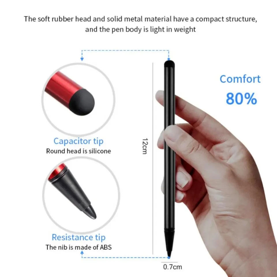 2 In 1 Stylus Pen for ITEL tablet Pad 1 (2023) 10.1 Universal Smartphone  Tablet Stylus Pen For itel Pad One 4G 10.1-inch Pad1 PadOne Tablet