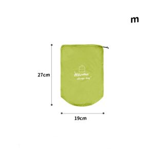 LINSBAYWU Sun Protection Down Jacket Compression Bag Drawstring Closure Lightweight Clothing Drawstring Bag Portable Waterproof Clothing Storage Bag Outdoor Travel