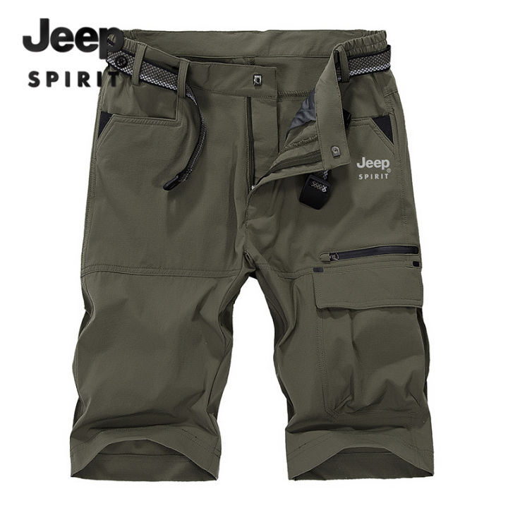Jeep Herren Cargo Shorts J22w - Baumwollshorts Mit Vielen Taschen Für Abenteuer