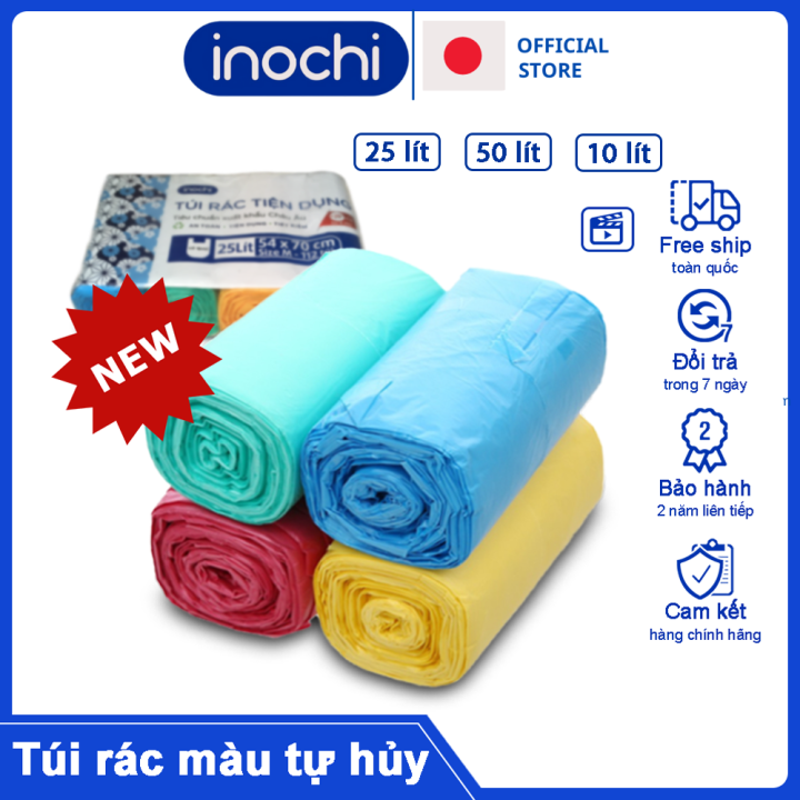 Túi Rác Tự Huỷ - Túi đựng rác sinh học - túi gói hàng - túi rác đen ...