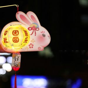 NovaWear mid autumn festival lantern Hanging Rabbit Lantern Glowing Luminous Mid-Autumn Festival Lantern Portable Awakening Lion Handheld Luminous Lantern Mid-Autumn Festival