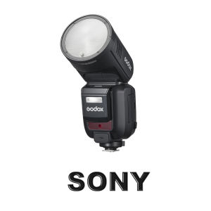 GODOX V100 SPEED LIGHT TTL LITHIUM-ION ROUND HEAD CAMERA FLASH