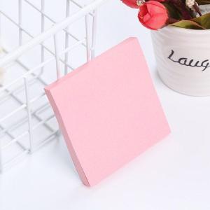 sticky notes ระดาษโน๊ต มีกาว สีพื้น 100 แผ่น ปึก 4 เหลี่ยม 3x3" พร้อมซอง เลือกสีได้ กระดาษโน้ต สำนักงาน เครื่องเขียนโพสอิท