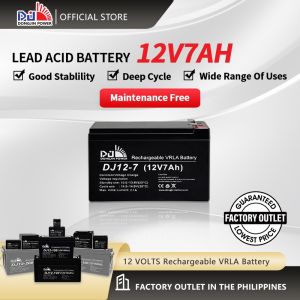 DongJin Power 12V7AH 20hr UPS  12 Volts 7 Ampere Rechargeable Back up Battery