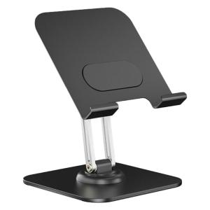 Tablet Stand with 360 Rotation Foldable and Extendable Structure for Phones and Tablets Holder Aluminum