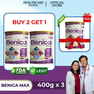 Benica Max | Premium Nutritional Milk for Hormonal Balance Prostate & Fibroid Health | 400g | Healthcare Global