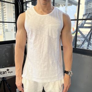 [Có Túi]Áo Ba Lỗ Có Túi Trước Đẹp Thời Trang Nam Chất Vải Mát Cotton 100% Co Giãn 4 Cực Đẹp và Mát Mẻ Mặt Nhà Gym Dạo Chơi Hay Du Lịch Có Bigsize