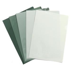 5ชิ้น12X8.5นิ้วขนาดตัวอักษรกระเป๋าแฟ้มซองทนขจัดคราบน้ำแฟ้มกระดาษแขนแฟ้มเอกสาร30แผ่น