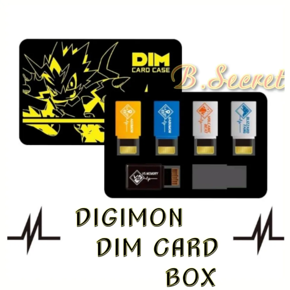 Digimon Vital Bracelet Pulsemon Dim Card Storage Box / DIM | Lazada