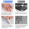 Mosquito Net Window Screen Curtain Self-adhesive Prevent Bugs Bees Fly DIY Household Indoor Door Anti Mosquitos. 