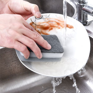 Dishwashing Sponge Wipe Stain Removal Sponge Brush Bowl Wipe